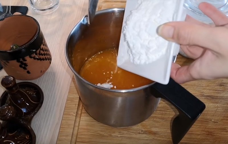 Рецепт мандаринового рахат-лукума без желатина